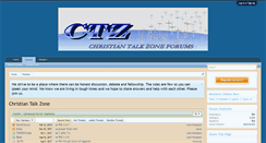 Desktop Screenshot of christiantalkzone.net